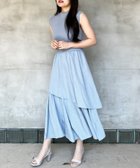 【ミッシュマッシュ/MISCH MASCH】の2025春夏新作 ドッキングニットワンピース/MM557405 ブルー|ID: prp329100004589950 ipo3291000000032750338