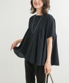 【アーバンリサーチ ドアーズ/URBAN RESEARCH DOORS】のフレア切替えブラウス NAVY|ID: prp329100004589962 ipo3291000000032624753