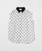 【ユナイテッドアローズ/UNITED ARROWS】のオーガンジープリント ノースリーブブラウス -ウォッシャブル- WHITE|ID: prp329100004590001 ipo3291000000032567063