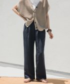 【アーバンリサーチ ドアーズ/URBAN RESEARCH DOORS】のリネン混イージーパンツ 人気、トレンドファッション・服の通販 founy(ファニー) ファッション Fashion レディースファッション Fashion for Women パンツ Pants & Trousers 2025年 2025 2025春夏・S/S Spring/Summer 2025 SS25 サンダル Sandals, Summer Shoes ストレート Straight, Straight Cut フラット Flat, Flat Shoes リネン Linen, Linen Fabric リラックス Relax, Relaxed Fit ワイド Wide, Wide Fit エレガント 上品 Elegant 夏 Summer S/S・春夏 SS, Spring/Summer, Warm Season thumbnail D.NAVY|ID: prp329100004590010 ipo3291000000033225884