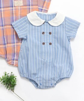 【その他のブランド/Other】の【リンク】ダブルボタンロンパス 人気、トレンドファッション・服の通販 founy(ファニー) ファッション Fashion キッズファッション Fashion for Kids ギフト プレゼント Gift / Present ベビー Baby, Babywear ロンパース Romper, Jumpsuit |ID:prp329100004590022