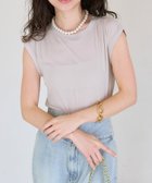 【ラブティックボンボン/La boutique BonBon】の【名品・着回し力抜群】シアーノースリーブカットソー グレージュ|ID: prp329100004590038 ipo3291000000032762320
