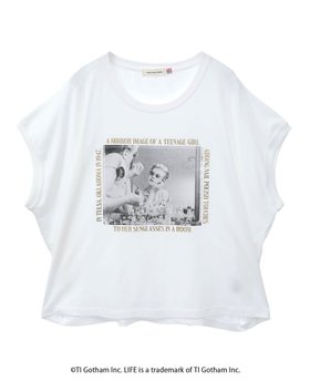 【メルローズ クレール/MELROSE claire】の【GOOD ROCK SPEED/グッドロックスピード】LIFE PICTURE COLLECTION ノースリーブTシャツ 人気、トレンドファッション・服の通販 founy(ファニー) ファッション Fashion レディースファッション Fashion for Women トップス・カットソー Cut & Sew Tops キャミソール&ノースリーブ Camisoles & Sleeveless Tops シャツ・ブラウス・オフィスカジュアル Elegant Blouses & Button-Ups ロングTシャツ・Tシャツ Longline T-Shirts & Tees ウォッシュ Washed Finish カットソー Cut and Sewn Top グラフィック Graphic, Graphic Design ダメージ Distressed, Destroyed ノースリーブ Sleeveless, No-Sleeve プリント Print, Printed Pattern モノトーン Monotone, Black and White 雑誌 Magazine, Fashion Magazine |ID:prp329100004590039