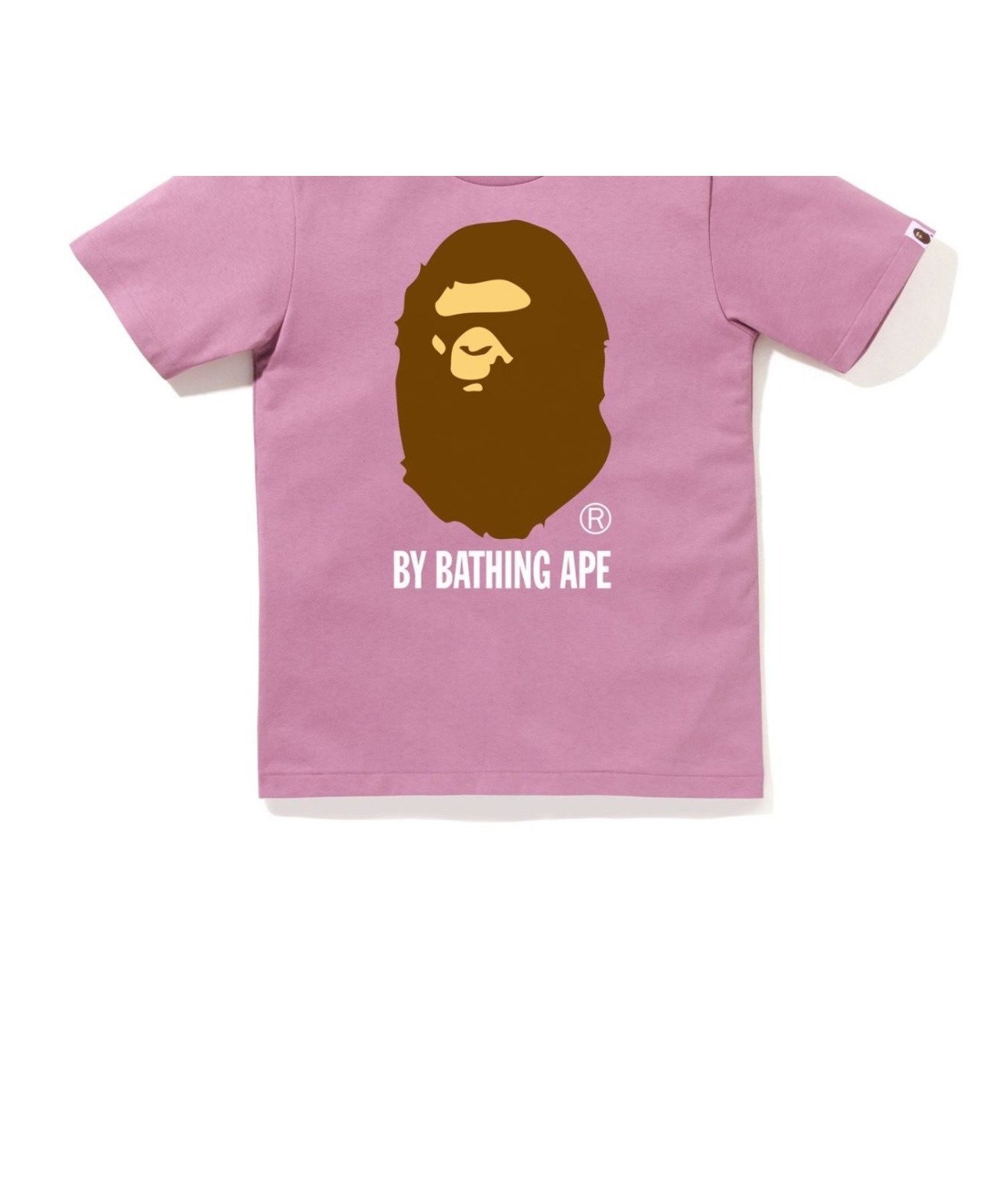 【その他のブランド/Other】のBY BATHING APE TEE インテリア・キッズ・メンズ・レディースファッション・服の通販 founy(ファニー) 　ファッション　Fashion　レディースファッション　Fashion for Women　インナー　Innerwear　ショート　Short, Short Length　スリーブ　Sleeve, Long Sleeve / Short Sleeve　フロント　Front, Front Design　プリント　Print, Printed Pattern　モチーフ　Motif, Design Theme　ラバー　Rubber, Rubber Sole　PINK|ID: prp329100004590049 ipo3291000000033014727