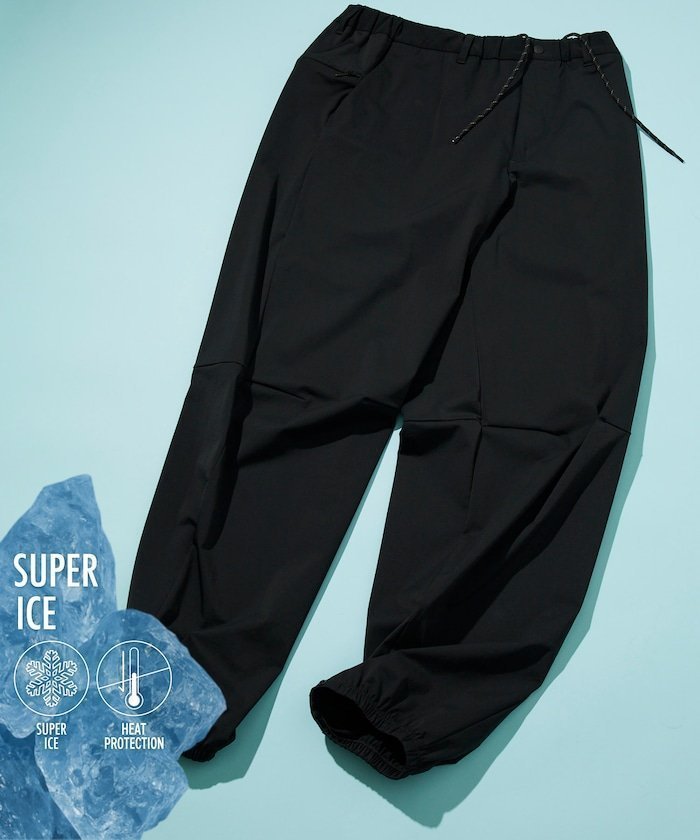 【その他のブランド/Other】のSUPER ICE JOGGER PANTS 25SS インテリア・キッズ・メンズ・レディースファッション・服の通販 founy(ファニー) 　ファッション　Fashion　メンズファッション　Fashion for Men　ボトムス　Bottoms　カットソー　Cut and Sewn Top　吸水　Absorbent, Quick-Dry　ストレッチ　Stretch, Stretchy Fabric　スポーティ　Sporty, Casual Athletic　フィット　Fit, Slim Fit　ポケット　Pocket, Pocket Detail　メンズ　Men's, Menswear　リラックス　Relax, Relaxed Fit　S/S・春夏　SS, Spring/Summer, Warm Season　夏　Summer　2025年　2025　2025春夏・S/S　Spring/Summer 2025 SS25　ブラック|ID: prp329100004590146 ipo3291000000032743437