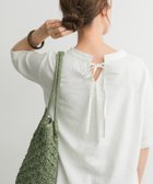 【アーバンリサーチ ドアーズ/URBAN RESEARCH DOORS】のリネンレーヨンバックリボンブラウス OFF WHITE|ID: prp329100004590216 ipo3291000000032628099