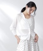 【ナノ ユニバース/nano universe】のコットンスパークシアーVネックカーディガン 人気、トレンドファッション・服の通販 founy(ファニー) ファッション Fashion レディースファッション Ladies' Fashion Online トップス・カットソー Tops/Tshirt カーディガン Cardigans Vネック V-Neck イエロー Yellow ウォッシャブル Washable カーディガン Cardigan 軽量 Lightweight シアー Sheer バランス Balance ベーシック Basic ボトム Bottom リラックス Relax おすすめ Recommend 夏 Summer 旅行 Travel エレガント 上品 Elegant 2025年 2025 thumbnail ホワイト|ID: prp329100004590217 ipo3291000000032569270