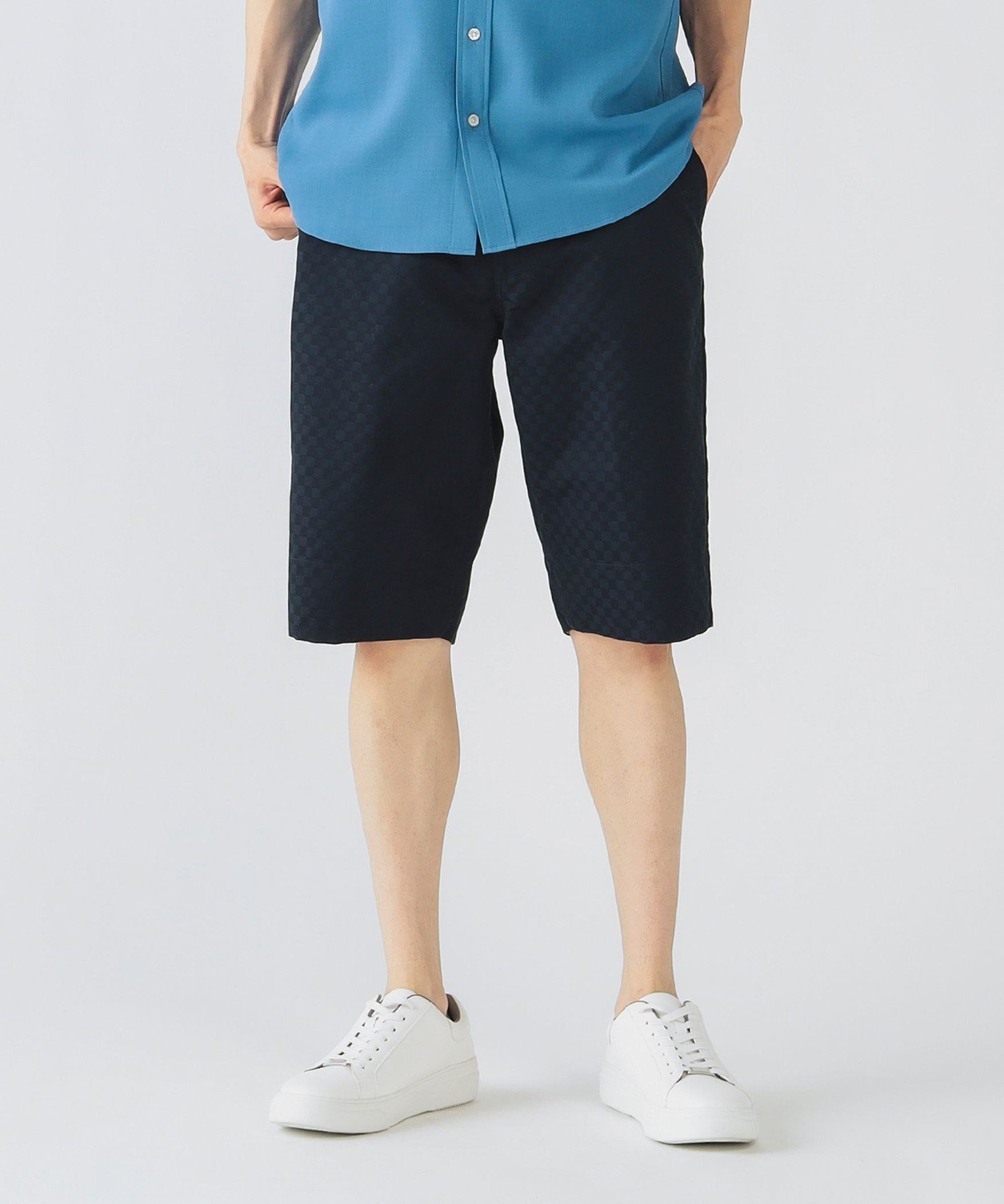 【ビームス ハート/BEAMS HEART / MEN】のリンクス ショートパンツ インテリア・キッズ・メンズ・レディースファッション・服の通販 founy(ファニー) 　ファッション　Fashion　メンズファッション　Men's Style Online　ボトムス　Bottoms/Men　ハーフ / ショートパンツ　Short Pants　アウトドア　Outdoor　ショート　Short　ジャカード　Jacquard　スウェット　Sweat　テーパード　Tapered　ポケット　Pocket　ミックス　Mix　人気　Popularity　夏　Summer　NAVY|ID: prp329100004590228 ipo3291000000032692092