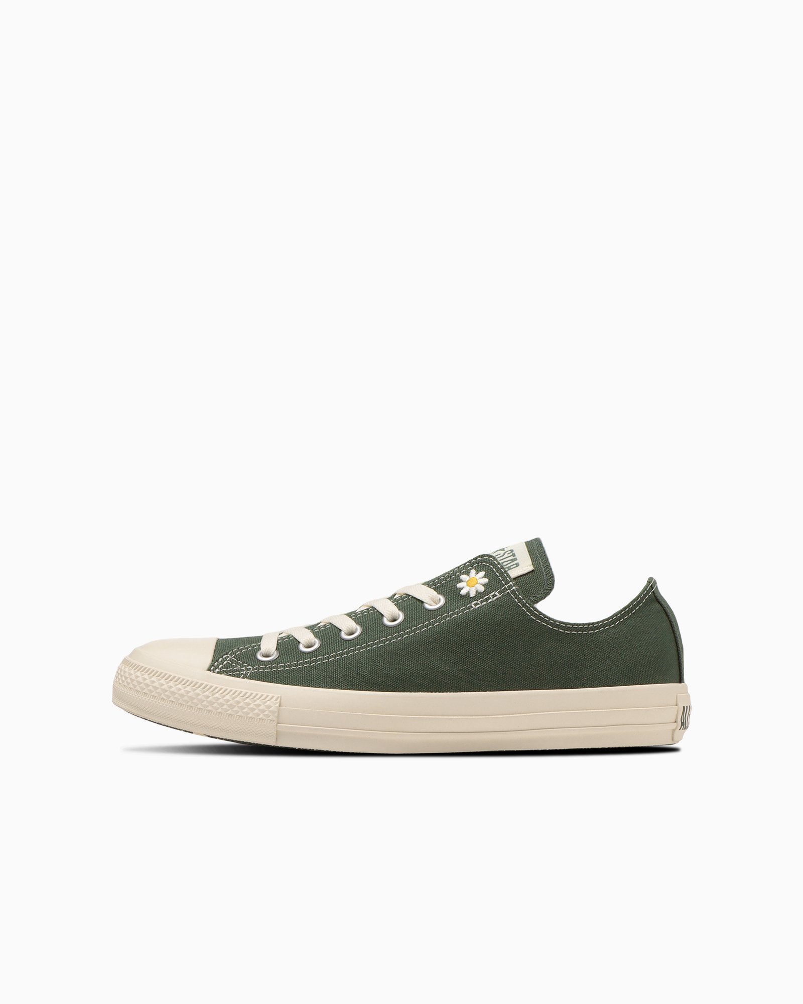 【コンバース/CONVERSE】の【CONVERSE 公式】ALL STAR DAISIES OX / 【コンバース 公式】オールスター デイジーズ OX ローカット インテリア・キッズ・メンズ・レディースファッション・服の通販 founy(ファニー) 　ファッション　Fashion　レディースファッション　Ladies' Fashion Online　シューズ　Shoes　トレンド　Trend　フラワー　Flower　モチーフ　Motif　グリーン|ID: prp329100004590232 ipo3291000000032569399