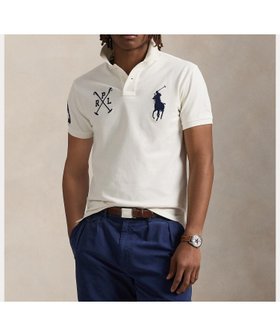 【ラルフローレン/RALPH LAUREN / MEN】のカスタム スリム フィット Big Pony メッシュ ポロシャツ 人気、トレンドファッション・服の通販 founy(ファニー) ファッション Fashion メンズファッション Fashion for Men アメリカン American Style ストレート Straight, Straight Cut スリット Slit, Slit Detail スリム Slim, Slim Fit 定番 Standard, Basic Item フィット Fit, Slim Fit ポロシャツ Polo Shirt, Collared Tee 半袖 Short Sleeve, Half Sleeve メッシュ Mesh, Net Fabric |ID:prp329100004590235