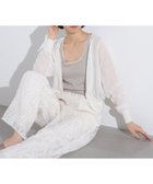 【エヌ ナチュラルビューティーベーシック/N.Natural Beauty basic】のシアーカーディガン オフ1|ID: prp329100004590275 ipo3291000000032569924