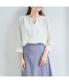 【ドレス/DRESS+】のブラウス 七分袖 2way トップス プルオーバー 人気、トレンドファッション・服の通販 founy(ファニー) ファッション Fashion レディースファッション Fashion for Women トップス・カットソー Cut & Sew Tops シャツ・ブラウス・オフィスカジュアル Elegant Blouses & Button-Ups カジュアルプルオーバー・ニットトップス Pullovers & Knit Tops / Casual Pullovers とろみ Fluid, Flowy Fabric インナー Innerwear オケージョン Occasion Wear ギャザー Gathered, Ruffled シンプル Simple, Minimal スキッパー Skipper, Open Collar フェミニン Feminine, Girly フロント Front, Front Design thumbnail オフホワイト|ID: prp329100004590314 ipo3291000000033460309