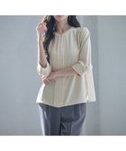 【ドレス/DRESS+】のブラウス 七分袖 2way トップス プルオーバー 人気、トレンドファッション・服の通販 founy(ファニー) ファッション Fashion レディースファッション Fashion for Women トップス・カットソー Cut & Sew Tops シャツ・ブラウス・オフィスカジュアル Elegant Blouses & Button-Ups カジュアルプルオーバー・ニットトップス Pullovers & Knit Tops / Casual Pullovers とろみ Fluid, Flowy Fabric インナー Innerwear オケージョン Occasion Wear ギャザー Gathered, Ruffled シンプル Simple, Minimal スキッパー Skipper, Open Collar フェミニン Feminine, Girly フロント Front, Front Design thumbnail ベージュ|ID: prp329100004590314 ipo3291000000033460314