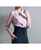 【ドレス/DRESS+】のブラウス 七分袖 2way トップス プルオーバー 人気、トレンドファッション・服の通販 founy(ファニー) ファッション Fashion レディースファッション Fashion for Women トップス・カットソー Cut & Sew Tops シャツ・ブラウス・オフィスカジュアル Elegant Blouses & Button-Ups カジュアルプルオーバー・ニットトップス Pullovers & Knit Tops / Casual Pullovers とろみ Fluid, Flowy Fabric インナー Innerwear オケージョン Occasion Wear ギャザー Gathered, Ruffled シンプル Simple, Minimal スキッパー Skipper, Open Collar フェミニン Feminine, Girly フロント Front, Front Design thumbnail ピンク|ID: prp329100004590314 ipo3291000000033460318