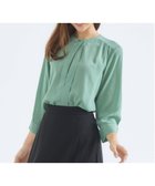 【ドレス/DRESS+】のブラウス 七分袖 2way トップス プルオーバー 人気、トレンドファッション・服の通販 founy(ファニー) ファッション Fashion レディースファッション Fashion for Women トップス・カットソー Cut & Sew Tops シャツ・ブラウス・オフィスカジュアル Elegant Blouses & Button-Ups カジュアルプルオーバー・ニットトップス Pullovers & Knit Tops / Casual Pullovers とろみ Fluid, Flowy Fabric インナー Innerwear オケージョン Occasion Wear ギャザー Gathered, Ruffled シンプル Simple, Minimal スキッパー Skipper, Open Collar フェミニン Feminine, Girly フロント Front, Front Design thumbnail グリーン|ID: prp329100004590314 ipo3291000000033460320
