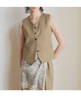 【ドゥ アルシーヴ/Doux archives】のコンパクトベスト 人気、トレンドファッション・服の通販 founy(ファニー) ファッション Fashion レディースファッション Fashion for Women アウター Coat / Outerwear Collection トップス・カットソー Cut & Sew Tops ベスト&ジレ / 重ね着スタイル Vests & Gilets クラシカル Classical, Vintage-Inspired コンパクト Compact, Small Size シンプル Simple, Minimal ストレッチ Stretch, Stretchy Fabric セットアップ Set-Up, Coordinated Outfit バランス Balance, Style Balance ベスト Vest, Waistcoat ボトム Bottoms, Lower Wear |ID:prp329100004590382