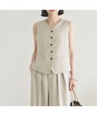 【ドゥ アルシーヴ/Doux archives】のコンパクトベスト 人気、トレンドファッション・服の通販 founy(ファニー) ファッション Fashion レディースファッション Fashion for Women アウター Coat / Outerwear Collection トップス・カットソー Cut & Sew Tops ベスト&ジレ / 重ね着スタイル Vests & Gilets クラシカル Classical, Vintage-Inspired コンパクト Compact, Small Size シンプル Simple, Minimal ストレッチ Stretch, Stretchy Fabric セットアップ Set-Up, Coordinated Outfit バランス Balance, Style Balance ベスト Vest, Waistcoat ボトム Bottoms, Lower Wear thumbnail BEIGE|ID: prp329100004590382 ipo3291000000033033799