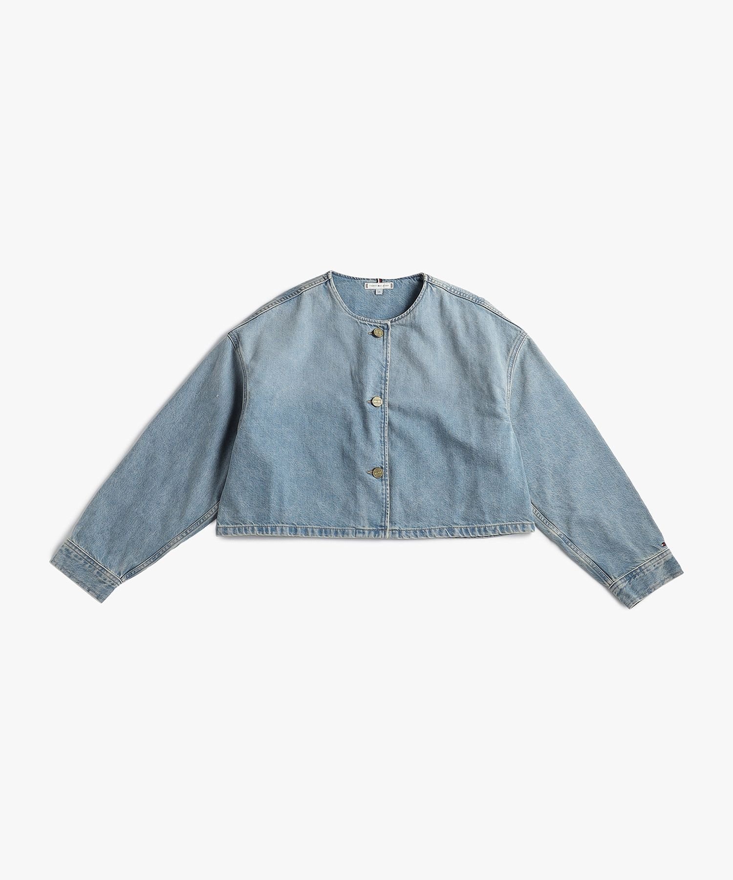 【トミーヒルフィガー/TOMMY HILFIGER】のDNM LEX SHORT JACKET インテリア・キッズ・メンズ・レディースファッション・服の通販 founy(ファニー) 　ファッション　Fashion　レディースファッション　Ladies' Fashion Online　アウター　Coat Outerwear　ジャケット　Jackets　アメリカン　American　クラシック　Classic　ゴルフ　Golf　デニム　Denim　モダン　Modern　人気　Popularity　ブルー1A4|ID: prp329100004590400 ipo3291000000032571392