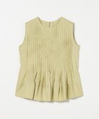 【ビューティ&ユース ユナイテッドアローズ/BEAUTY&YOUTH / UNITED ARROWS】のピンタックノースリーブブラウス LIME|ID: prp329100004590431 ipo3291000000032673129