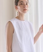 【ビューティ&ユース ユナイテッドアローズ/BEAUTY&YOUTH / UNITED ARROWS】のドット ジャガード ノースリーブ ブラウス WHITE|ID: prp329100004590449 ipo3291000000033085281