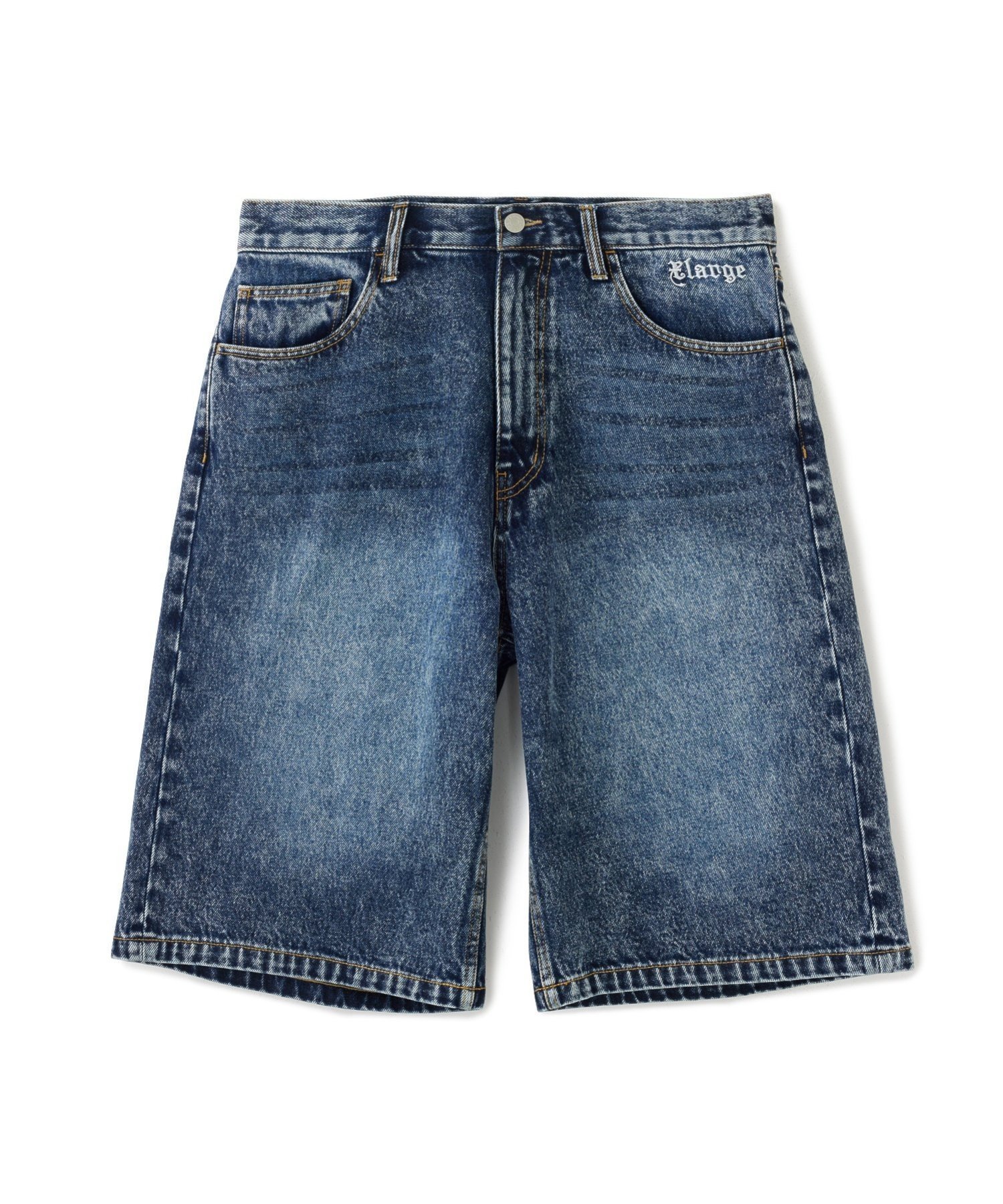 【エクストララージ/XLARGE】のOLD ENGLISH DENIM SHORTS 【XLARGE】 インテリア・キッズ・メンズ・レディースファッション・服の通販 founy(ファニー) 　ファッション　Fashion　レディースファッション　Fashion for Women　ショーツ　Shorts, Short Pants　デニム　Denim, Jeans Material　フロント　Front, Front Design　ワイド　Wide, Wide Fit　INDIGO|ID: prp329100004590450 ipo3291000000032756109