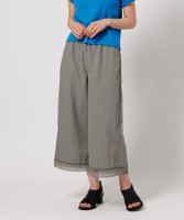 【ビューティ&ユース ユナイテッドアローズ/BEAUTY&YOUTH / UNITED ARROWS】の【WEB限定】裾レース ワイドイージーパンツ -ウォッシャブル- 人気、トレンドファッション・服の通販 founy(ファニー) ファッション Fashion レディースファッション Ladies' Fashion Online パンツ Pants ウォッシャブル Washable 今季 This Season ソックス Socks トレンド Trend フェミニン Feminine ミュール Mule リラックス Relax レース Race ワイド Wide ワッシャー Washer おすすめ Recommend 夏 Summer |ID:prp329100004590459