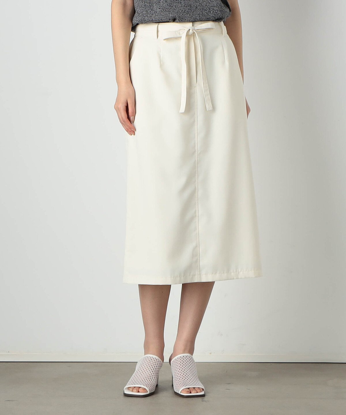 【コムサイズム/COMME CA ISM】の【セットアップ対応】ペンシルスカート インテリア・キッズ・メンズ・レディースファッション・服の通販 founy(ファニー) 　ファッション　Fashion　レディースファッション　Ladies' Fashion Online　セットアップ　Setup　スカート　Skirt　ジャケット　Jacket　セットアップ　Set Up　ペンシル　Pencil　夏　Summer　春　Spring　アイボリー|ID: prp329100004590728 ipo3291000000032575832