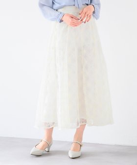 【ミッシュマッシュ/MISCH MASCH】の2025春夏新作 フラワーチュールスカート/MM517204 人気、トレンドファッション・服の通販 founy(ファニー) ファッション Fashion レディースファッション Ladies' Fashion Online スカート Skirt 2025年 2025 2025春夏・S/S Ss,Spring/Summer,2025 フェミニン Feminine フラワー Flower フレア Flare ポケット Pocket 夏 Summer 春 Spring S/S・春夏 Ss・Spring/Summer |ID:prp329100004590737