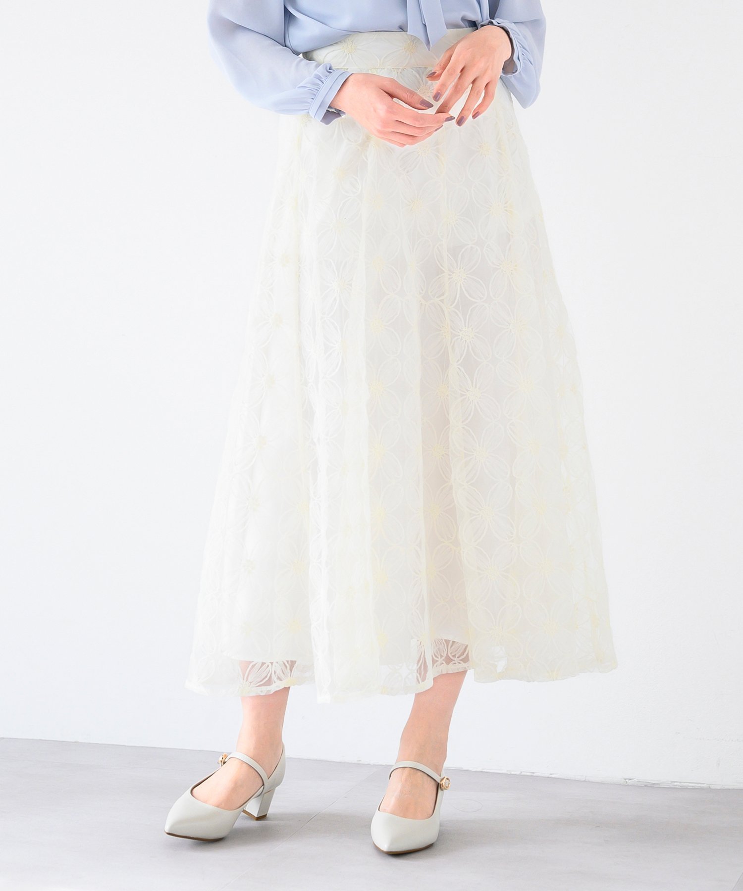 【ミッシュマッシュ/MISCH MASCH】の2025春夏新作 フラワーチュールスカート/MM517204 人気、トレンドファッション・服の通販 founy(ファニー) 　ファッション　Fashion　レディースファッション　Ladies' Fashion Online　スカート　Skirt　2025年　2025　2025春夏・S/S　Ss,Spring/Summer,2025　フェミニン　Feminine　フラワー　Flower　フレア　Flare　ポケット　Pocket　夏　Summer　春　Spring　S/S・春夏　Ss・Spring/Summer　 other-1|ID: prp329100004590737 ipo3291000000032636260