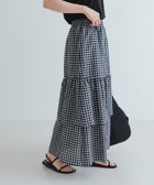 【アーバンリサーチ/URBAN RESEARCH】のサッカーティアードロングスカート CHECK|ID: prp329100004590747 ipo3291000000032668625