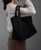 【サロン アダム エ ロペ/SALON adam et rope'】の【NAGHEDI(ナゲディ)】ST BARTHS medium TOTE(core)/トートバッグ ブラック(01)|ID: prp329100004590808 ipo3291000000032639141