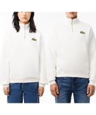 【ラコステ/LACOSTE】のハーフジップスタンドカラースウェット / スタンドジップ トレーナー 人気、トレンドファッション・服の通販 founy(ファニー) ファッション Fashion レディースファッション Fashion for Women トップス・カットソー Cut & Sew Tops レディースパーカー・カジュアルフーディー Casual Hoodies & Sweatshirts スウェット・クルーネックトップス Sweatshirts & Crewnecks / Relaxed Fit Sweat Tops エレガント 上品 Elegant スタンド Stand Collar, Upright Stand トレンド Trend, Trending Now トレーナー Sweatshirt, Trainer thumbnail オフホワイト|ID: prp329100004590824 ipo3291000000033544583