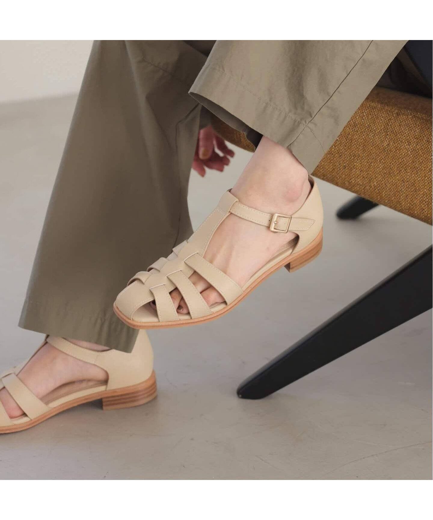 【スローブ イエナ/SLOBE IENA】の《WEB限定/追加》SLOBE レザーグルカサンダル 人気、トレンドファッション・服の通販 founy(ファニー) 　ファッション　Fashion　レディースファッション　Fashion for Women　2025年　2025　2025-2026秋冬・A/W　Autumn/Winter 2025–26 AW25–26　 other-1|ID: prp329100004590851 ipo3291000000033251322