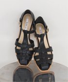 【スローブ イエナ/SLOBE IENA】の《WEB限定/追加》SLOBE レザーグルカサンダル 人気、トレンドファッション・服の通販 founy(ファニー) ファッション Fashion レディースファッション Fashion for Women 2025年 2025 2025-2026秋冬・A/W Autumn/Winter 2025–26 AW25–26 thumbnail ブラック|ID: prp329100004590851 ipo3291000000033251327