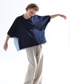 【その他のブランド/Other】の「KELEN / ケレン」 デザインコンビトップス SALOW NAVY|ID: prp329100004590918 ipo3291000000033028315