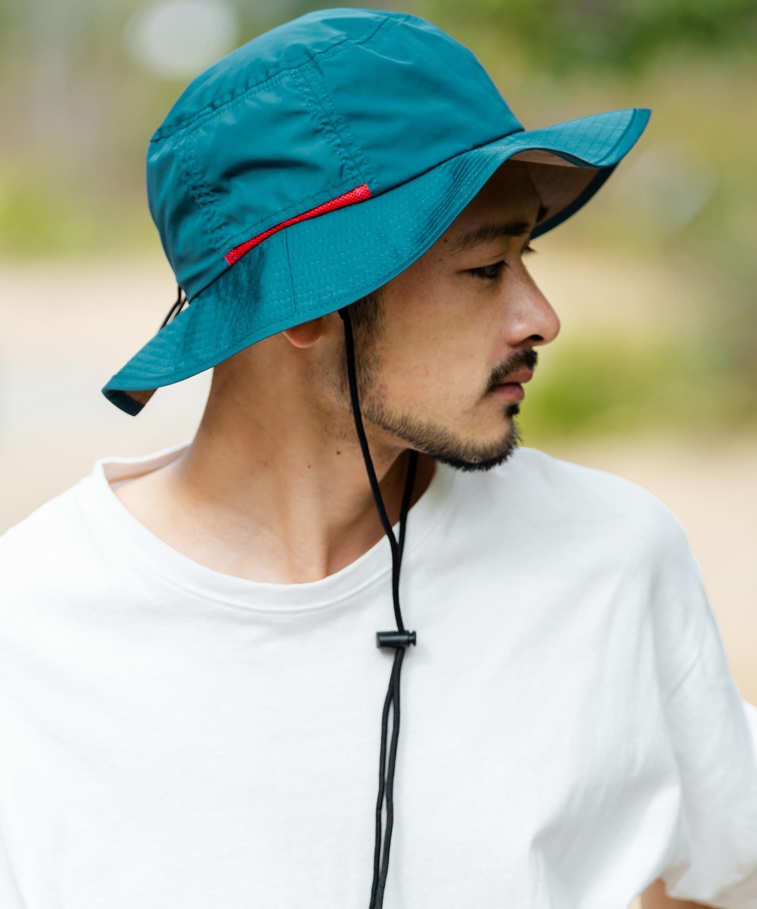 【ロッキーモンロー/Rocky Monroe】のUVカット 撥水加工 アドベンチャーサファリハット インテリア・キッズ・メンズ・レディースファッション・服の通販 founy(ファニー) 　ファッション　Fashion　レディースファッション　Fashion for Women　アウトドア　Outdoor Clothing　コーティング　Coating, Coated Finish　軽量　Lightweight, Ultra Light　サマー　Summer, Summer Style　ドローコード　Drawcord, Drawstring Cord　帽子　Hat, Headwear　メッシュ　Mesh, Net Fabric　メンズ　Men's, Menswear　おすすめ　Recommended / Our Picks　ブルー|ID: prp329100004590924 ipo3291000000033570165