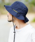 【ロッキーモンロー/Rocky Monroe】のUVカット 撥水加工 アドベンチャーサファリハット 人気、トレンドファッション・服の通販 founy(ファニー) ファッション Fashion レディースファッション Fashion for Women アウトドア Outdoor Clothing コーティング Coating, Coated Finish 軽量 Lightweight, Ultra Light サマー Summer, Summer Style ドローコード Drawcord, Drawstring Cord 帽子 Hat, Headwear メッシュ Mesh, Net Fabric メンズ Men's, Menswear おすすめ Recommended / Our Picks thumbnail ネイビー|ID: prp329100004590924 ipo3291000000033570170