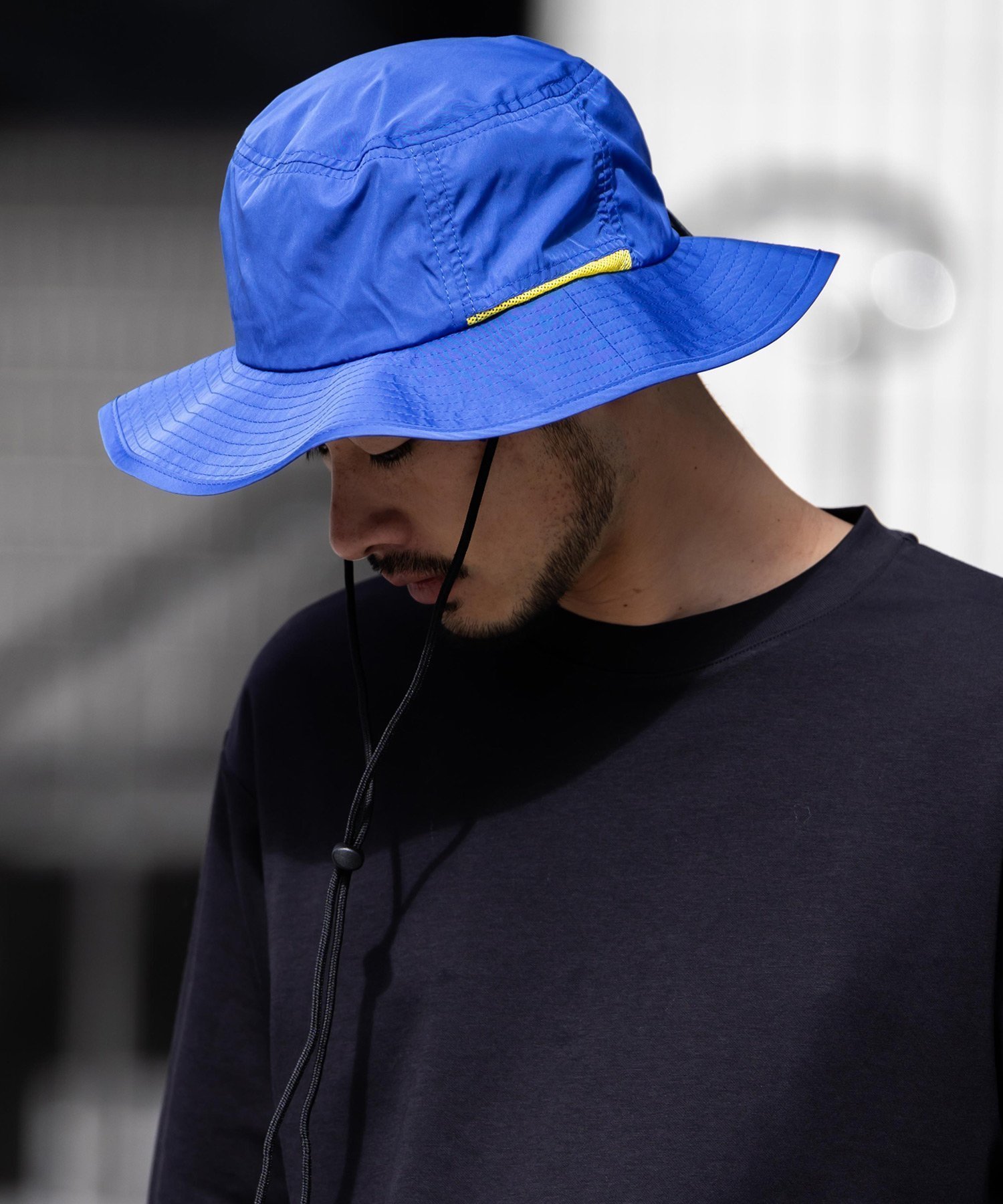 【ロッキーモンロー/Rocky Monroe】のUVカット 撥水加工 アドベンチャーサファリハット インテリア・キッズ・メンズ・レディースファッション・服の通販 founy(ファニー) 　ファッション　Fashion　レディースファッション　Fashion for Women　アウトドア　Outdoor Clothing　コーティング　Coating, Coated Finish　軽量　Lightweight, Ultra Light　サマー　Summer, Summer Style　ドローコード　Drawcord, Drawstring Cord　帽子　Hat, Headwear　メッシュ　Mesh, Net Fabric　メンズ　Men's, Menswear　おすすめ　Recommended / Our Picks　ロイヤルブルー|ID: prp329100004590924 ipo3291000000033570174