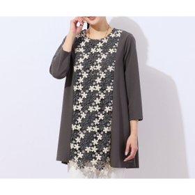【ミゼール/MISSEL】の【洗える】3色ケミカルレースチュニック 人気、トレンドファッション・服の通販 founy(ファニー) ファッション Fashion レディースファッション Ladies' Fashion Online トップス・カットソー Tops/Tshirt アクセサリー Accessories エレガント 上品 Elegant 洗える Washable ケミカル Chemical ショール Shawl ジャケット Jacket ジョーゼット Georgette ストレッチ Stretch チュニック Tunic ボレロ Bolero レギンス Leggings レース Race おすすめ Recommend |ID:prp329100004591041