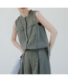 【アニュアンス/anuans】のシアーボイルスタンドカラーブラウス 人気、トレンドファッション・服の通販 founy(ファニー) ファッション Fashion レディースファッション Ladies' Fashion Online トップス・カットソー Tops/Tshirt シャツ/ブラウス Shirts/Blouses おすすめ Recommend シアー Sheer シンプル Simple ストレッチ Stretch セットアップ Set Up ポケット Pocket 夏 Summer thumbnail GREY|ID: prp329100004591136 ipo3291000000032583583