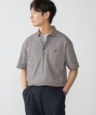 【シップス/SHIPS / MEN】の【WEB限定】SHIPS 吸水速乾 ドライピケ ワンポイント ロゴ ワイドカラー ポロシャツ ダークグレー|ID: prp329100004591141 ipo3291000000032645860