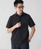 【シップス/SHIPS / MEN】の【WEB限定】SHIPS 吸水速乾 ドライピケ ワンポイント ロゴ ワイドカラー ポロシャツ ブラック|ID: prp329100004591141 ipo3291000000032645861