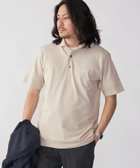 【シップス/SHIPS / MEN】の【WEB限定】SHIPS 吸水速乾 ドライピケ ワンポイント ロゴ ワイドカラー ポロシャツ ベージュ|ID: prp329100004591141 ipo3291000000032645864