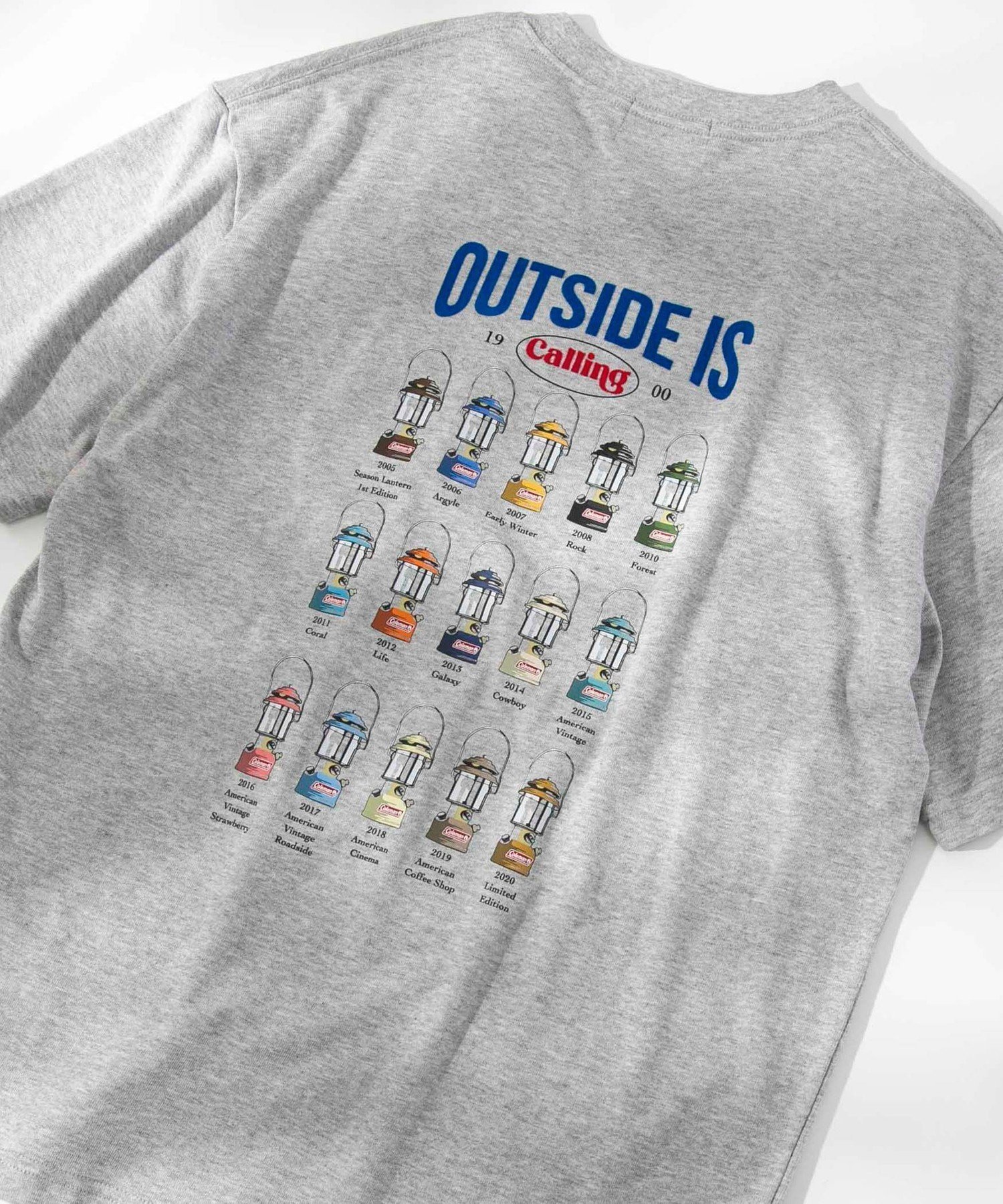 【コーエン メン/COEN / MEN】のColeman(コールマン)ランタンCOOL Tシャツ ー接触冷感ー インテリア・キッズ・メンズ・レディースファッション・服の通販 founy(ファニー) 　ファッション　Fashion　メンズファッション　Men's Style Online　アウトドア　Outdoor　カラフル　Colorful　シンプル　Simple　スペシャル　Special　フロント　Front　プリント　Print　別注　Special Order　リラックス　Relax　おすすめ　Recommend　夏　Summer　MD.GRAY|ID: prp329100004591175 ipo3291000000032659126