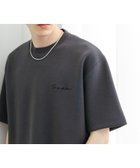【センスオブプレイス/SENSE OF PLACE by URBAN RESEARCH / MEN】の『一部WEB限定カラー』『ユニセックス』シシュウダンボールポンチショートスリーブTシャツ CHA×BLK|ID: prp329100004591220 ipo3291000000032998464