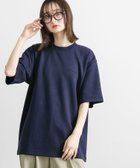 【センスオブプレイス/SENSE OF PLACE by URBAN RESEARCH / MEN】の『一部WEB限定カラー』『ユニセックス』シシュウダンボールポンチショートスリーブTシャツ D.NVY×BLK|ID: prp329100004591220 ipo3291000000032998468