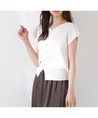 【プロポーション ボディドレッシング/PROPORTION BODY DRESSING】の前後2way総針ニット エクリュ1|ID: prp329100004591225 ipo3291000000033555357