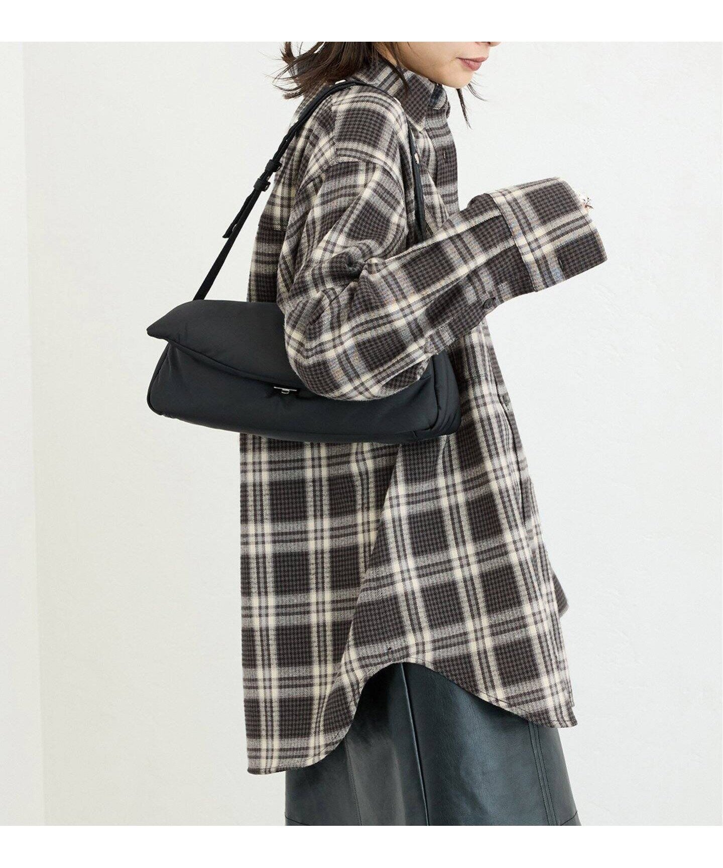 【ジャーナルスタンダード/JOURNAL STANDARD】のネルチェックシャツ インテリア・キッズ・メンズ・レディースファッション・服の通販 founy(ファニー) 　ファッション　Fashion　レディースファッション　Ladies' Fashion Online　トップス・カットソー　Tops/Tshirt　シャツ/ブラウス　Shirts/Blouses　2024年　2024　2024-2025秋冬・A/W　Aw/Autumn/Winter/Fw/Fall/2024-2025　カシュクール　Cachecoeur　チェック　Check　トレンド　Trend　ベーシック　Basic　ブラック A|ID: prp329100004591226 ipo3291000000032585663