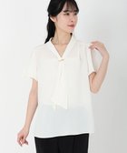 【ストロベリーフィールズ/STRAWBERRY FIELDS】のパーツ付きボウタイブラウス 人気、トレンドファッション・服の通販 founy(ファニー) ファッション Fashion レディースファッション Ladies' Fashion Online トップス・カットソー Tops/Tshirt シャツ/ブラウス Shirts/Blouses thumbnail オフホワイト|ID: prp329100004591231 ipo3291000000032701273