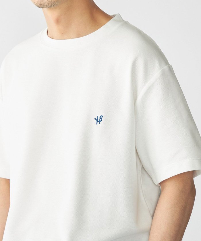 【シップス/SHIPS / MEN】の【WEB限定】SHIPS メランジ カノコ クルーネック Tシャツ (半袖) インテリア・キッズ・メンズ・レディースファッション・服の通販 founy(ファニー) https://founy.com/ ファッション Fashion メンズファッション Fashion for Men インナー Innerwear ジャケット Jacket, Outerwear メランジ Melange, Mixed Yarn ワンポイント One Point, Statement Accent 半袖 Short Sleeve, Half Sleeve 夏 Summer |ID: prp329100004591232 ipo3291000000032998995